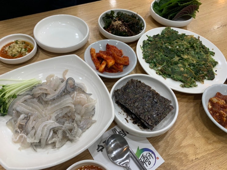 코엑스근처맛집 삼성동맛집 목포명가 봄도다리정식 후기 찐추천(도다리세꼬시+도다리쑥국+햇쑥전)