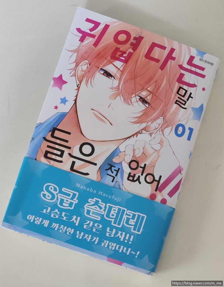  <순정>귀엽다는 말 들은 적 없어 1권 _ 하루후지 나카바