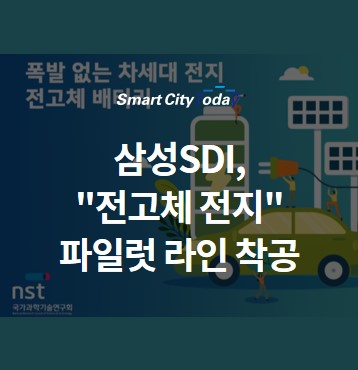  삼성SDI, 차세대 모빌리티 핵심 "전고체 전지" 파일럿 라인 착공