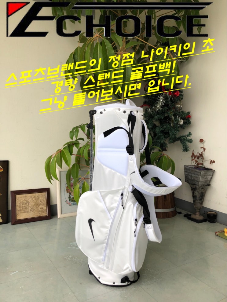  나이카라며 그냥 바로 믿고 사야죠! 초 경량 나이키 GF3003 101 스탠드 골프백