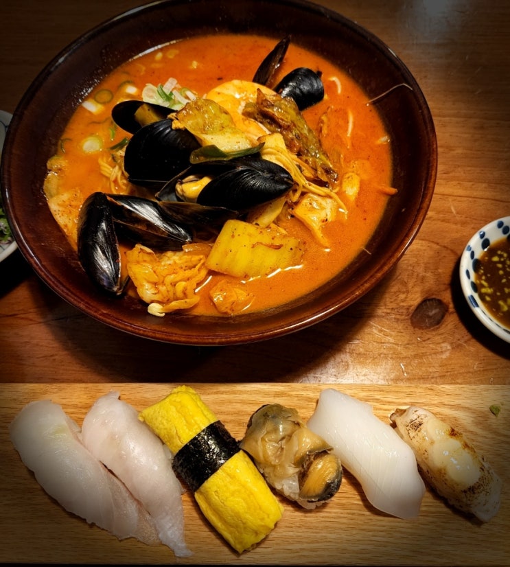  [강서 우장산 맛집] 오모우 스시 나가사키 짬뽕이 맛있는 초밥집