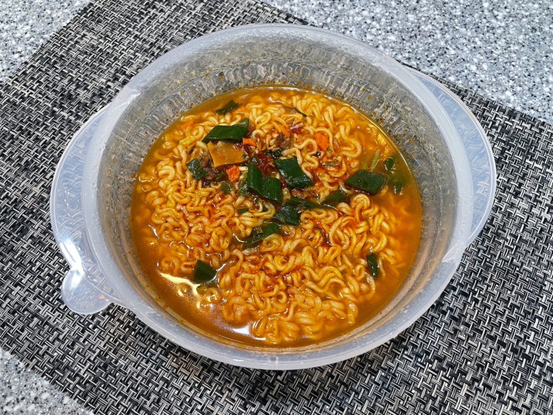 전자렌지라면 전자레인지라면 :: 다이소 전자레인지 라면용기 간편하네!