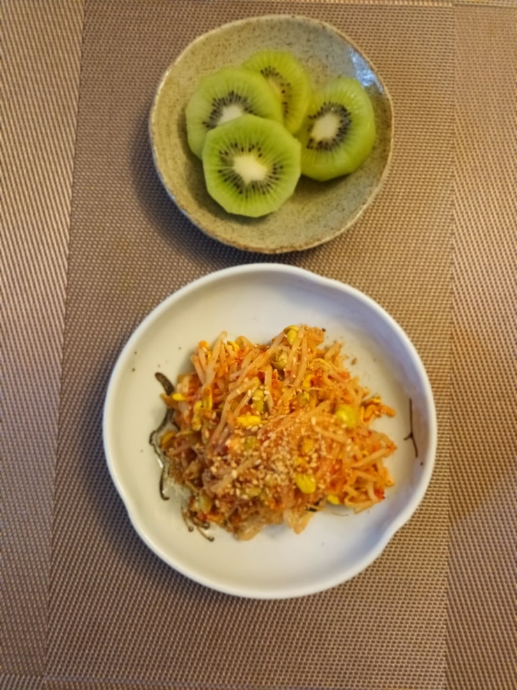  콩나물무침 맛있게 하는 콩나물 삶는 시간~^
