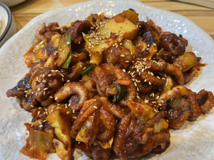  원주 무실동 매운맛_그집 쭈꾸미볶음
