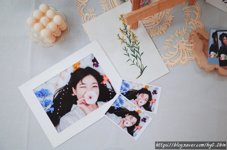  송파나루사진관 나도 아이돌 화보 빙의해보자~꽃갈피 사진관
