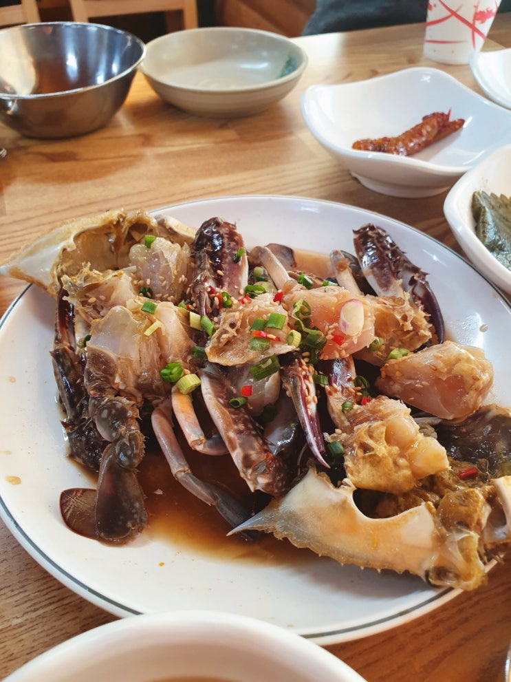 내돈내산 안산 화정동 가성비 간장게장 백반 맛집 길손집 시골밥상