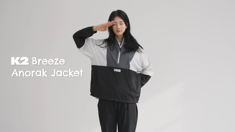 k2  바람막이 아노락 브리즈 등산코디 추천! 수지 아웃도어