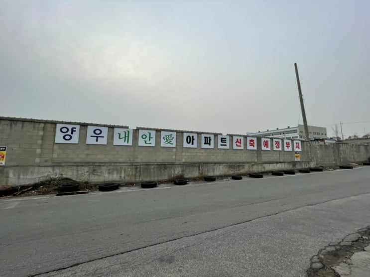  [천안 신두정지구] 부동산 임장 후기 - 반도유보라, 양우내안애