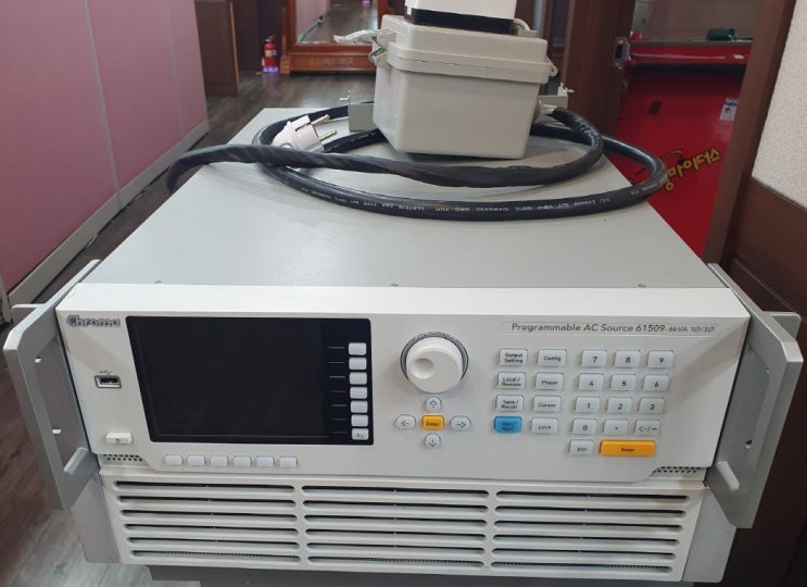  (중고)Programmable AC Source 61509  단상, 삼상 6KVA , AC 350V