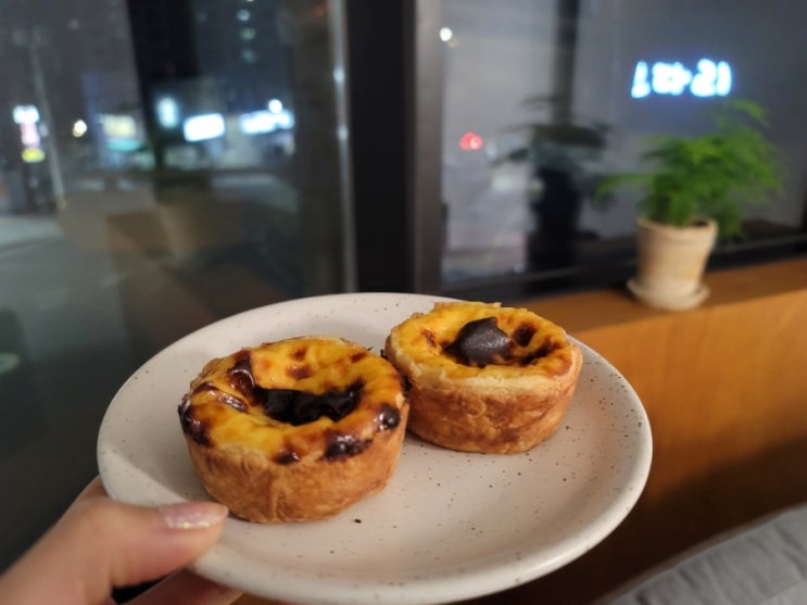  초읍 카페 혹시 HOXY : 어린이대공원 근처 에그타르트가 맛있는 신상카페