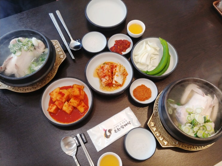  인천검단맛집 완정역 맛집 논현삼계탕&죽 맑은 국물 개운해