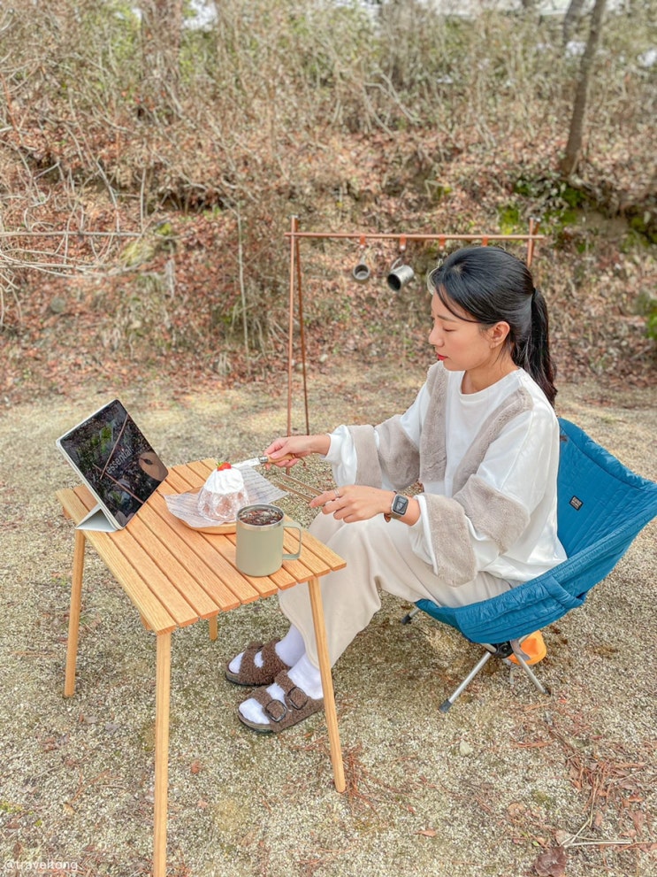  경량 캠핑 의자 커버, 워머시트 - 엠케이아웃도어 체어워머