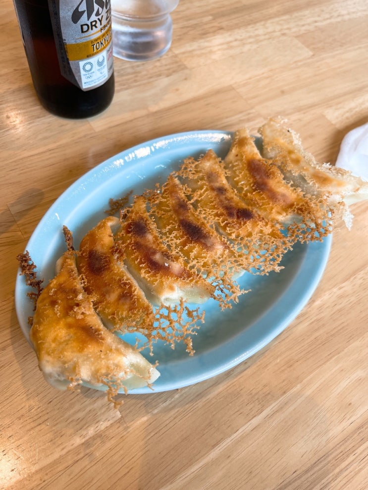  하코네 고라 맛집 교자센터(餃子センター）겉바속촉에 충실한 교자 집