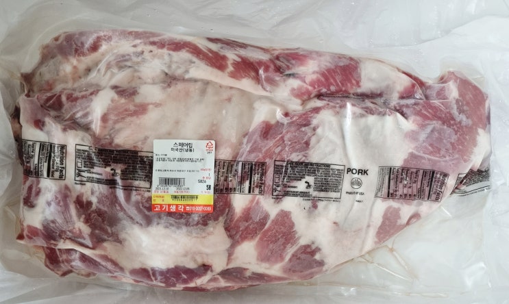  [ 캠핑 요리 ] 바베큐 스페어 립 손질부터 오븐 굽기 / 스페어 립 바베큐 만들기