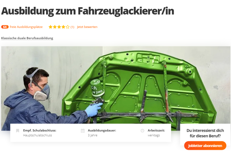 [아우스빌둥] 해외에서 일할 수 있는 자동차보수도장기능사! 독일에서 자동차보수도장기능사로 일하고 싶은데 어떻게 해야할까요?