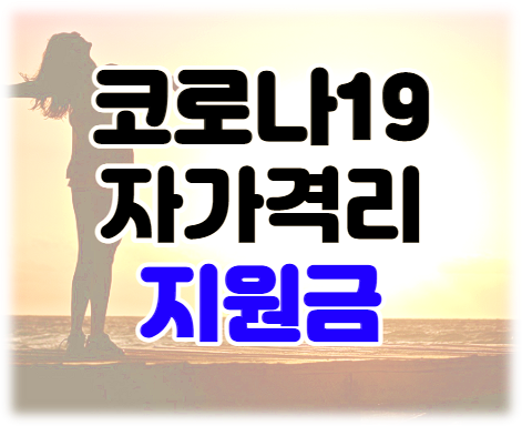 코로나19 자가격리 생활지원금 유급휴가비 개편 지원금액 신청