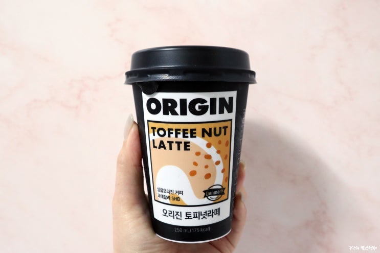  오리진 토피넛라떼 :: 급한대로 이디야 토피넛라떼 대체품 찾음!