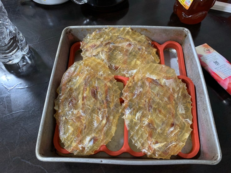 에어프라이어 버터구이 쥐포를 만들다 에어프라이어 버터구이 쥐포를 만들다
