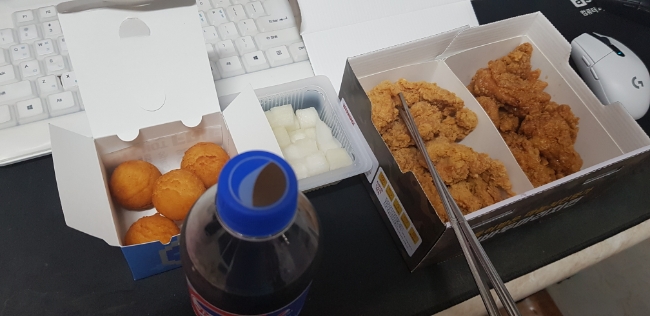 박달동 충훈부 배달 맛집 티바두마리치킨 감자치즈볼세트2 후기