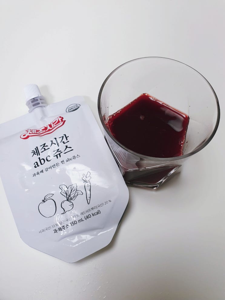  체조시간 ABC쥬스 해독주스 abc주스 효능