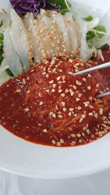  제주 회국수 맛집 곰막식당 -  회국수랑 성게국수는 다른데 가지말고 여기서만 드세요