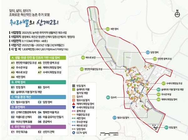  [충청미디어] 옥천 청성ㆍ청산면 새뜰마을사업 선정