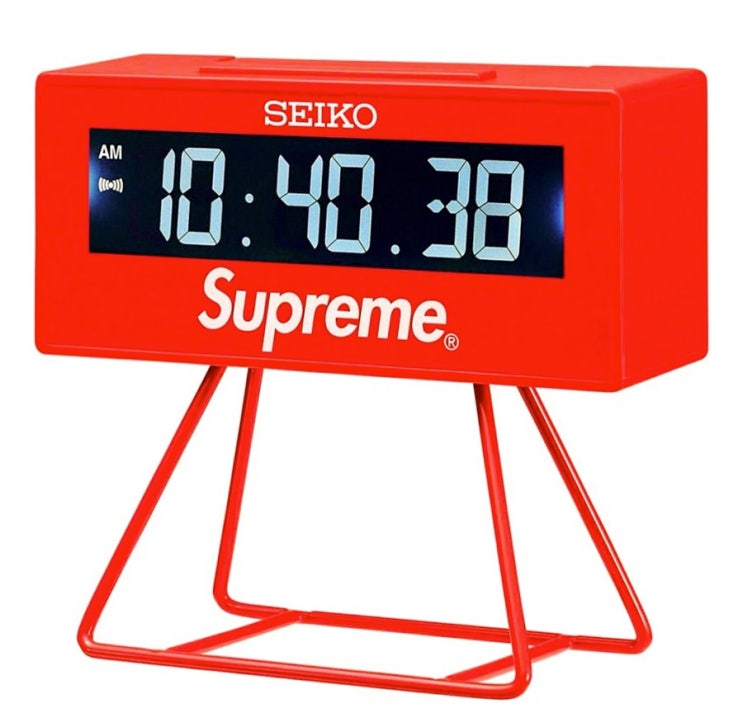  슈프림 X 세이코 마라톤 시계 Supreme Seiko Marathon Clock