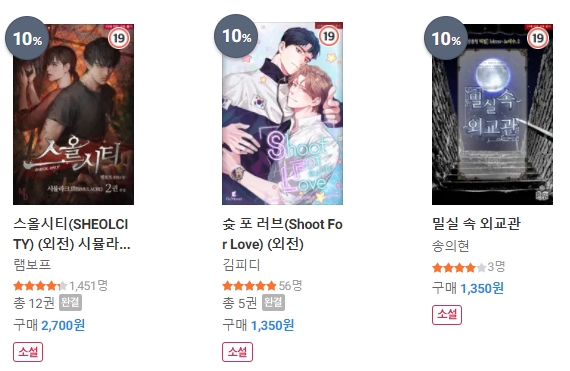 BL소설 신간) 22년 03월 17일 BL소설 신간 BL소설 신간) 22년 03월 17일 BL소설 신간
