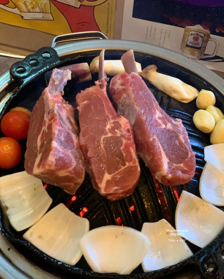 안양 평촌역 양갈비 맛집 다비 후기