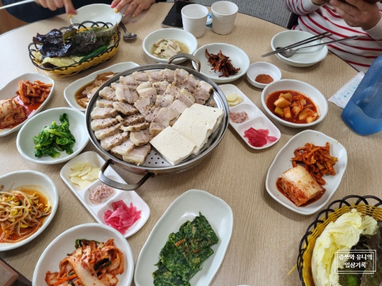  개별 룸이 있는 콩, 두부 전문 양산통도사 맛집 '콩뫼골'