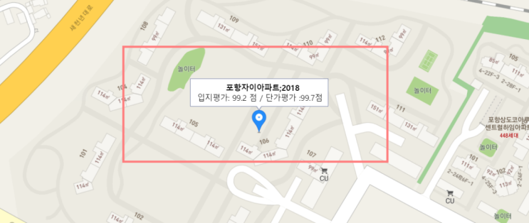 [업데이트] 부동산 블랙박스 - 지도검색 사용법