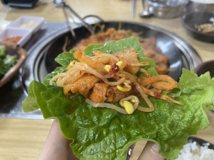  제주 스누피가든 맛집 ,동백낭 식당 - 두루치기 맛집