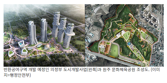 올해 미군기지 주변 지역 개발에 1조 9000억원 투입_행정안전부 올해 미군기지 주변 지역 개발에 1조 9000억원 투입_행정안전부