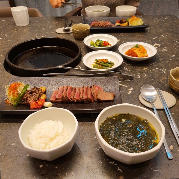  역삼 맛집 | 강남 룸식당 "모도우 강남N점" 한우맛집 파인다이닝 런치B코스 콜키지프리