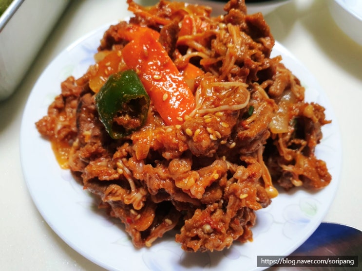  제육볶음 쌈밥