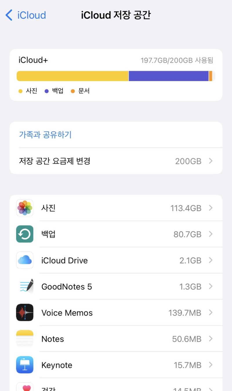 카카오톡 톡서랍으로 카톡 백업하기 / 아이클라우드 카카오톡 백업 삭제 / 애플 인앱결제 환....