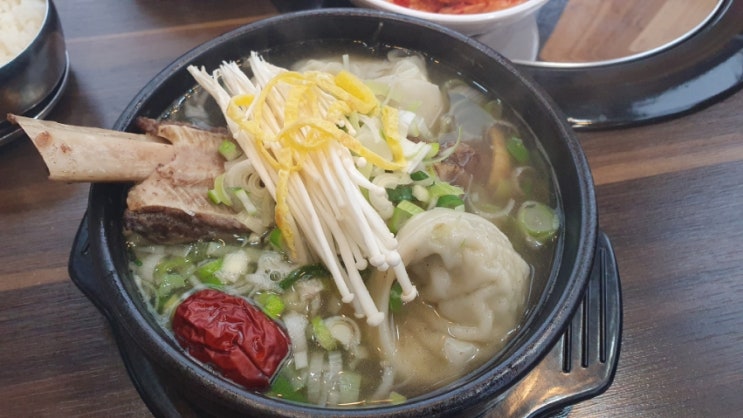  [오산 갈곶동/미가정] 미가정 숯불갈비 점심특선 갈비탕