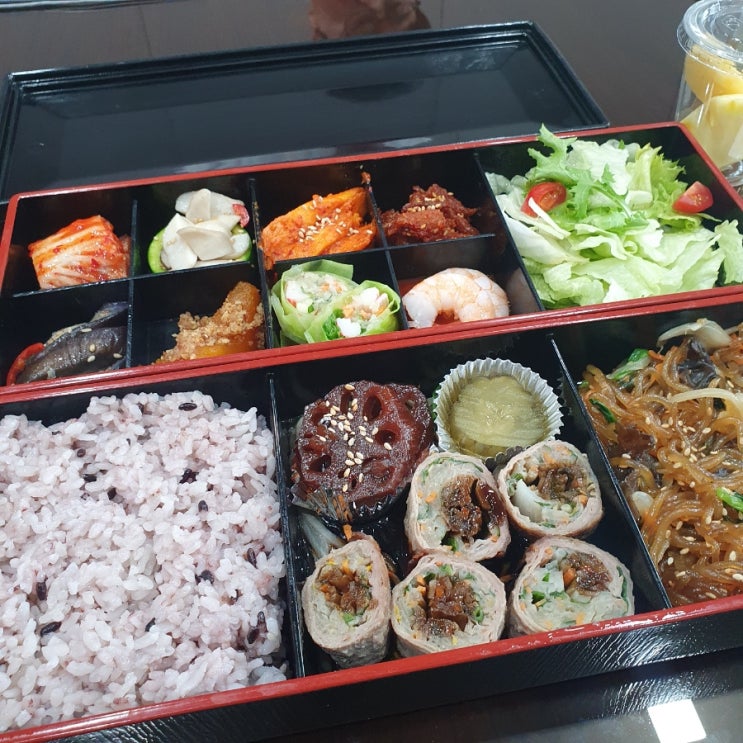  삼성동/강남구] 고급도시락 배달 : 담소반 케이터링 / 경복궁 블랙 오크우드