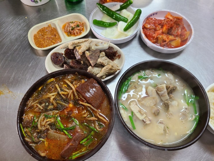  220226-28의 일상 / 울산 명덕시장에서 만난 분식과 국밥집(울산맛집 인정/우리는 고모집)
