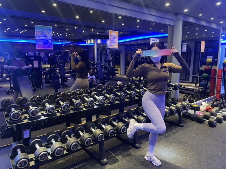  중동 pt에서 여자 힙업운동 밴드 하나로 끝내자!