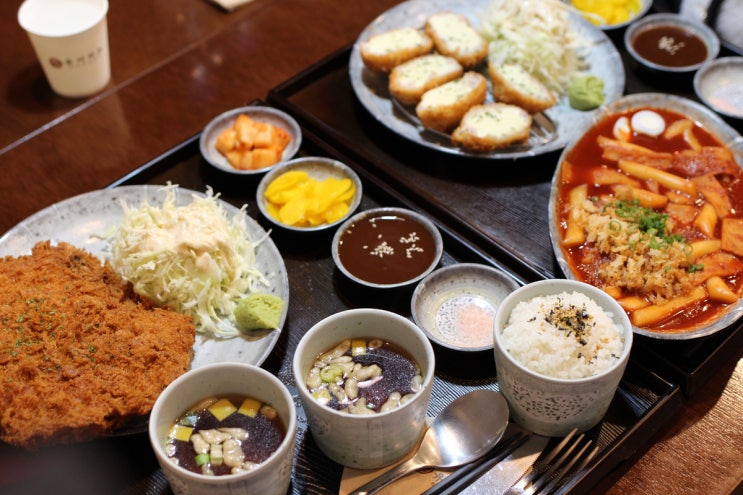  안양 범계역맛집 유미카츠 범계점 (토마호크 카츠, 치즈카츠, 떡볶이)