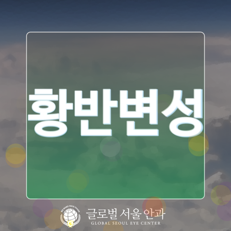  시력도둑 황반변성이란? 증상 및 치료 알아보기