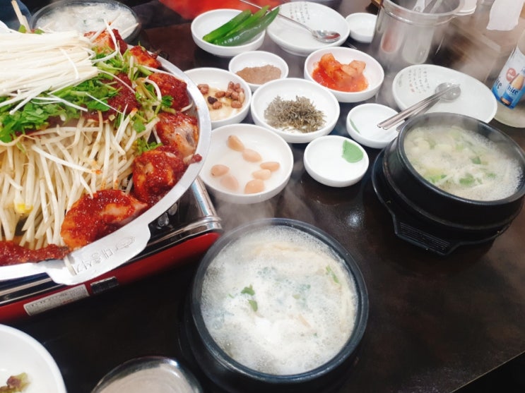  점심메뉴 비산복어 복불고기 & 복지리