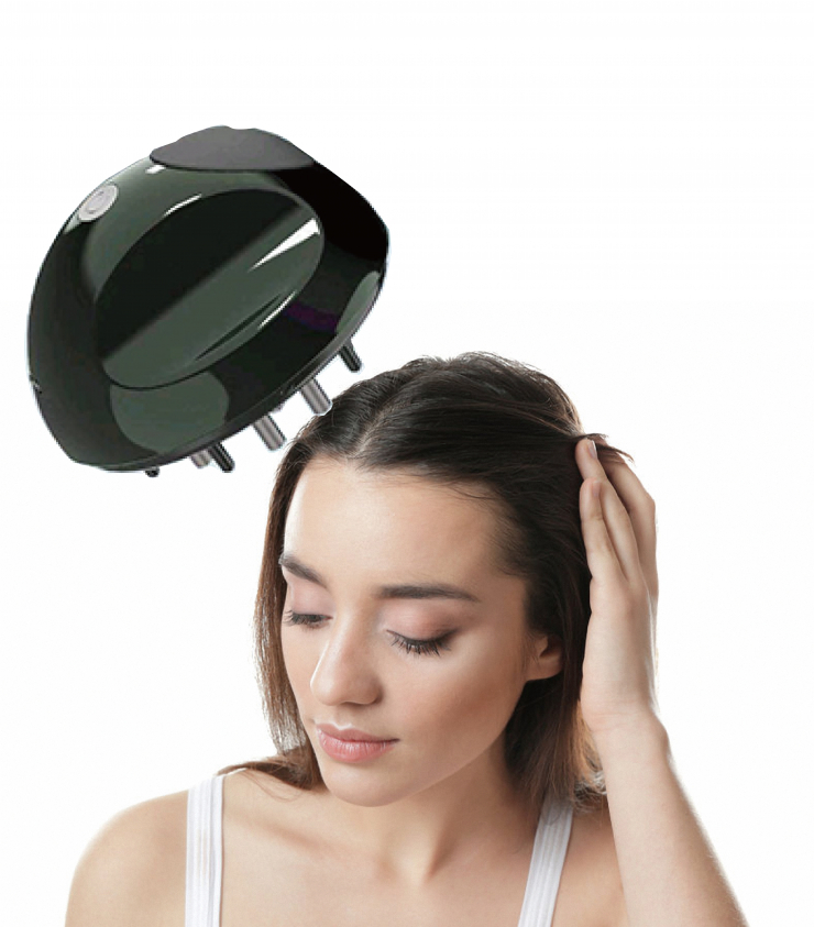  두피 머리 안마기 헤어 관리기 분당7500rpm 전동 마사지기