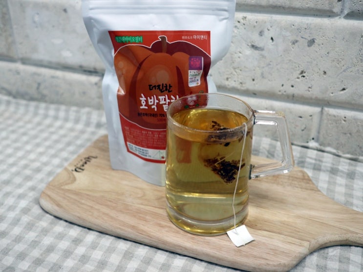 맛있는 차추천 유기농 TEA 아이앤티 호박팥차 후기