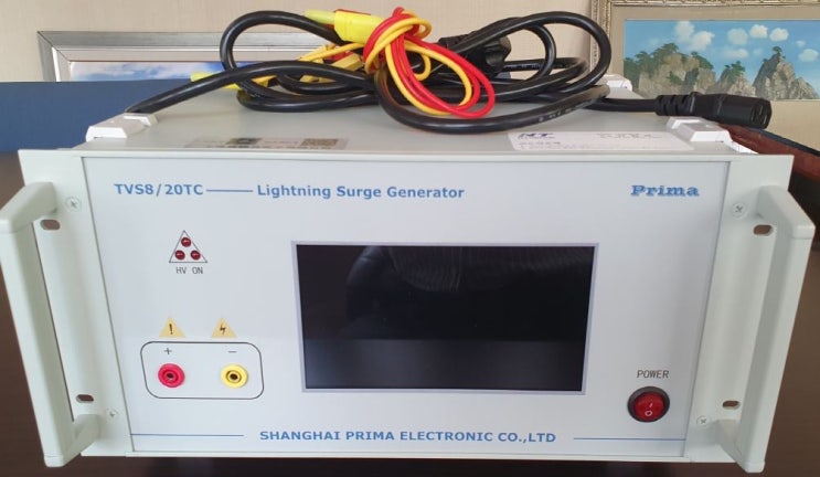  (중고) EOS시험기 (최대 전압 1KV) TVS8/20TC