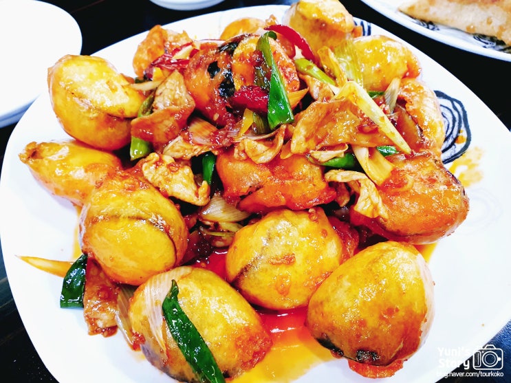 연남동 하하 (哈哈) 중식당 - 가지튀김, 군만두, 깐풍기 후기