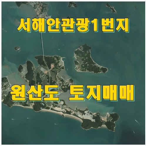  전망좋은 원산도 저두 선착장 주변 토지매매