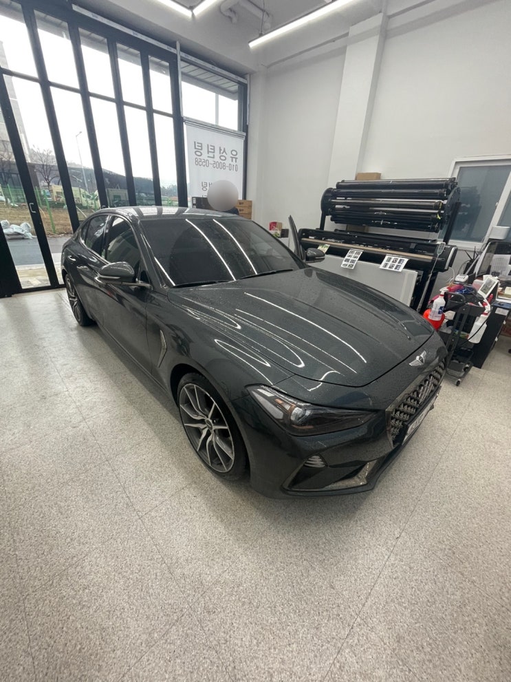  대전 세종 제네시스 G70 아이나비 블랙박스 Z7000 장착