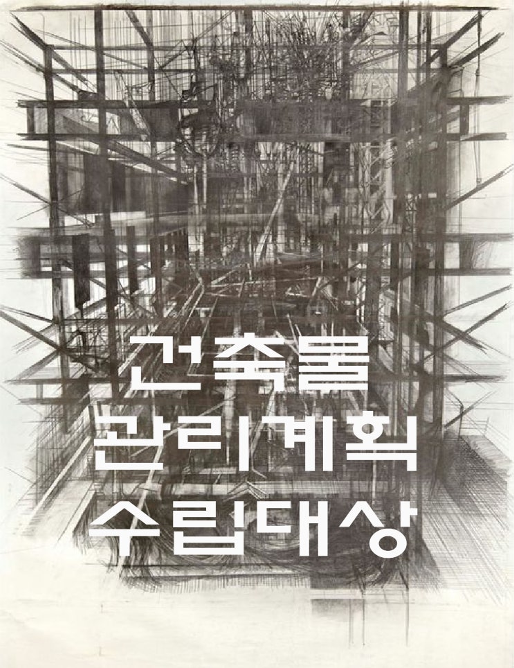  건축물 관리 계획 수립 대상